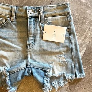 NWT KanCan Denim Shorts Size XS